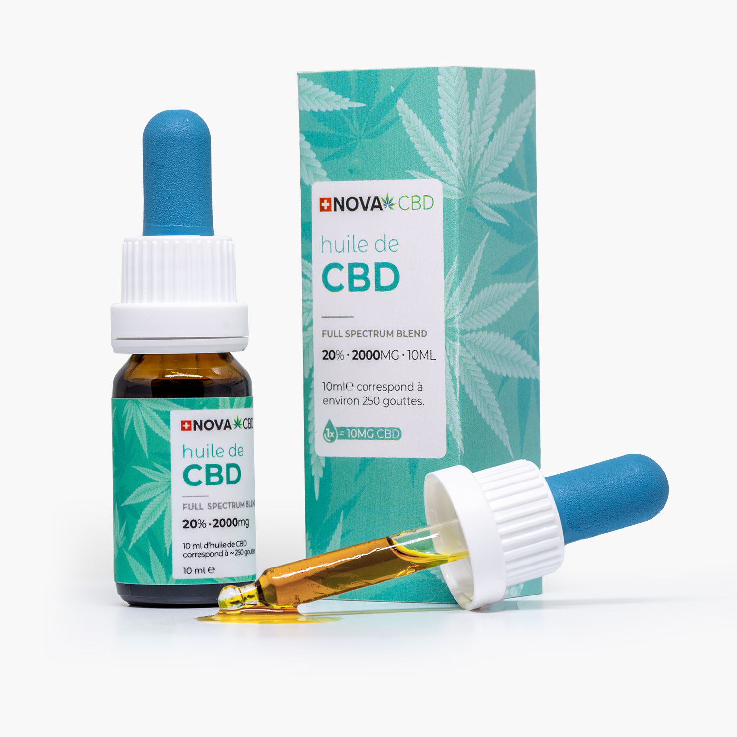 Huile de CBD fulls spectrum 20%
