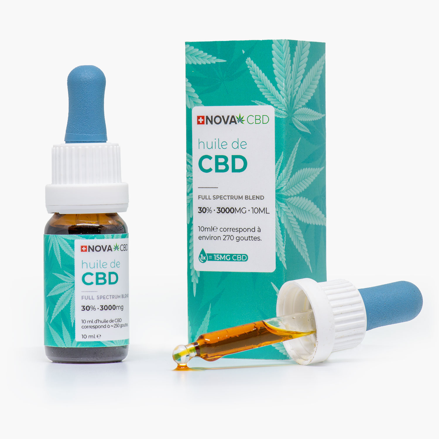 Huile de CBD fulls spectrum 30%